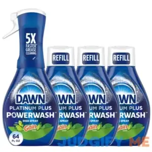 Dawn Powerwash Gain Original Dish Spray Liquid Dish Soap 1 Starter Kit + 3 Refills