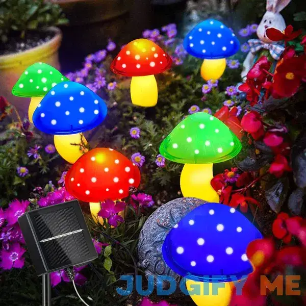 Solar Mushroom Light Upgraded Outdoor Solar Garden Lights Solar Mushroom Light Upgraded Outdoor Solar Garden Lights
