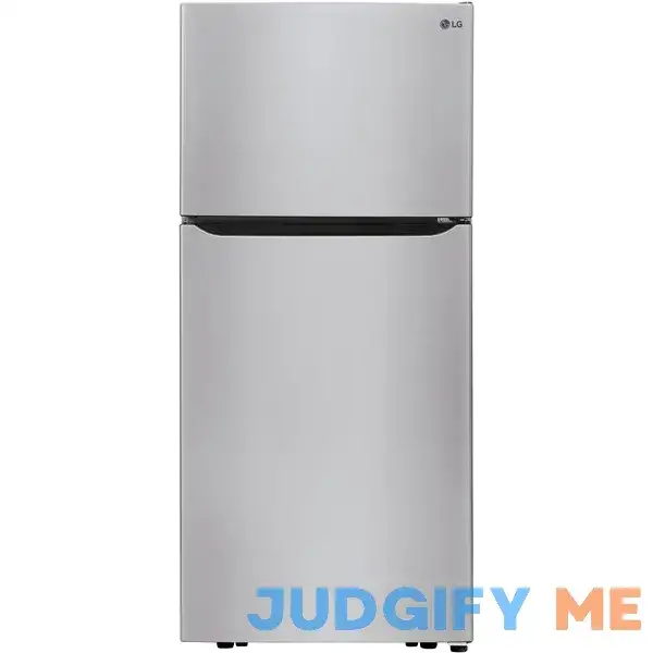 LG 20.2-cu ft Top-Freezer Refrigerator (Stainless Steel) ENERGY STAR | LTCS20020S LG 20.2-cu ft Top-Freezer Refrigerator (Stainless Steel) ENERGY STAR | LTCS20020S