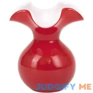 Hibiscus Glass Bud Vase Vietri