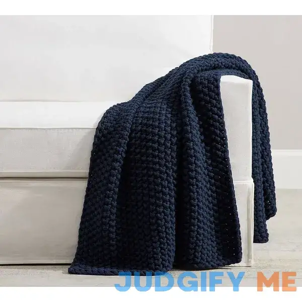 Pottery Barn Bayside Chunky Knit Throw Pottery Barn Bayside Chunky Knit Throw