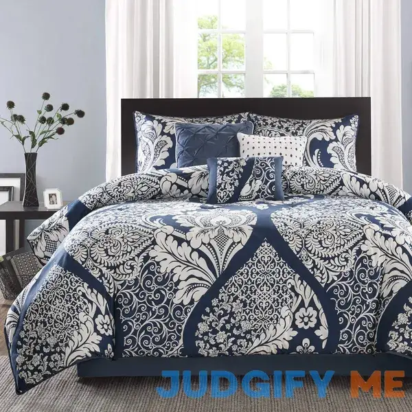 Madison Park Vienna 7 Piece Cotton Printed Comforter Set Madison Park Vienna 7 Piece Cotton Printed Comforter Set