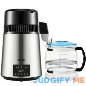 VEVOR Water Distiller H Distilled Water Maker Timing