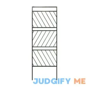 Expert Gardener 64in H x 21.7in W Garden Trellis with Chevron Pattern