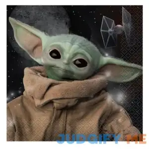 Star Wars The Mandalorian The Child Baby Yoda Birthday Paper Luncheon Napkins