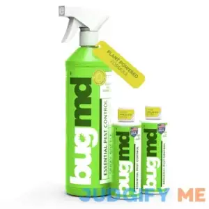 Bugmd Starter Kit Essential Oil Pest Concentrate Plant-Powered Bug Spray Quick Kills Flies