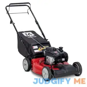 Yard Machines 21-in FWD Walk Behind Lawn Mower with 140cc Briggs & Stratton Gas Powered Engine