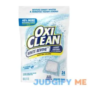 Oxiclean White Revive Laundry Whitener and Stain Remover Power Paks