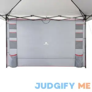 Ozark Trail Shade Wall 10' x 6' with Organizer Pockets for Straight-leg Canopy