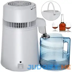Vevor Pure Water Distiller 750W Purifier Filter Fully Upgraded with Handle