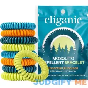 Cliganic 10 Pack Mosquito Repellent Bracelets