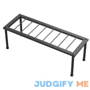 Josmimic 1 Tier Plant Stand: Ladder Plant Holder - Metal Flower Pot Stand - Heavy Duty Flower Rack for Living Room Patio Garden Corner Balcony and