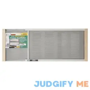 Frost King Adjustable Window Screen with Vents