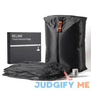Relime Vacuum Bags for Travel with Wireless Vacuum pump