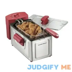 Hamilton Beach 8 Cup Deep Fryer 6 Cup Food Capacity