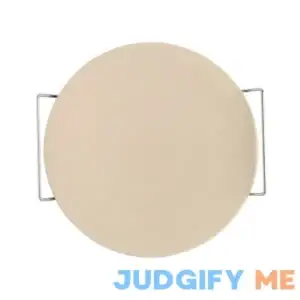 Nordic Ware Ceramic Pizza Stone with Steel Holder