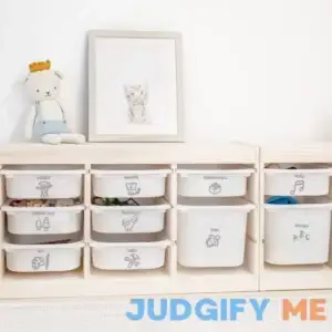 The Boho Design Grey Toy Storage Labels 40 Unique Designs of Vynil Trofast Tags Home Organization Playroom
