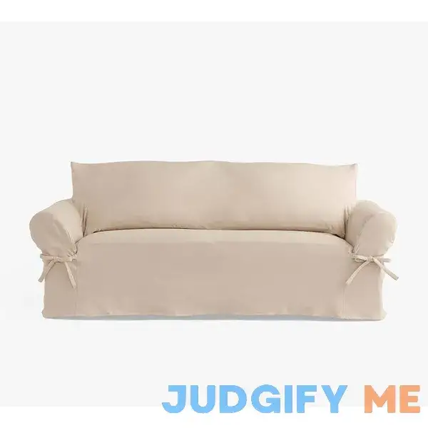 Pottery Barn Relaxed Fit Slipcover with Ties Pottery Barn Relaxed Fit Slipcover with Ties