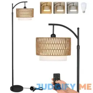 Arc Floor Lamp for Living Room with 3 Color Temperatures