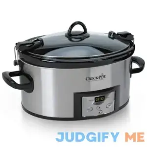 Crock-Pot 6 Quart Programmable Cook Carry Slow Cooker with Digital Timer