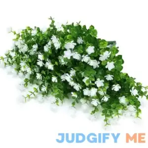Artificial Flowers Lifelike No Fade UV Resistant Guaranteed Fake Plants for Hanging Planters Primrue