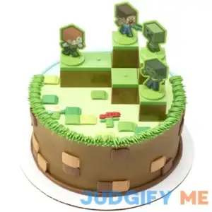 Minecraft Cake Topper Mobs Beware DecoSet