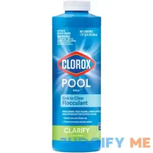 Clorox Pool&Spa Sink to Clear Flocculant