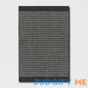 Threshold Washable Weave Herringbone Rug