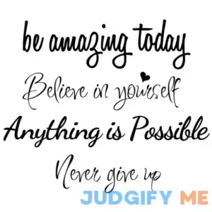 Sinekong Large Inspirational Quote Wall Decals