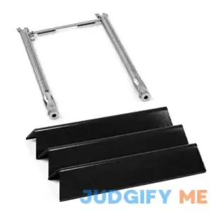 69785 Grill Burner Tubes & 7635 Flavorizer Bars for Weber Spirit I II 200 Spirit E210