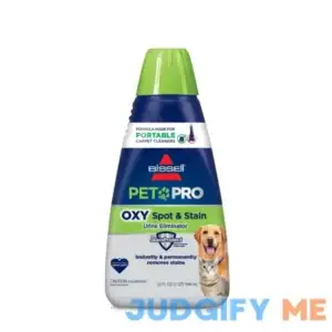 Bissell PET PRO OXY Spot & Stain Formula for Portable Carpet Cleaners