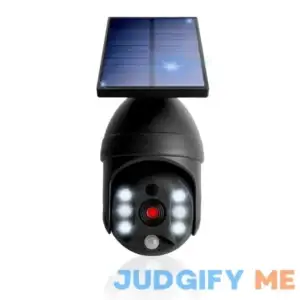 Bell & Howell Bionic Motion-Sensing Solar Powered LED Black Spotlight