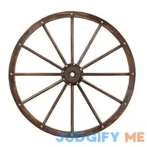 Red Shed 35 in. Decorative Wagon Wheel 2279979