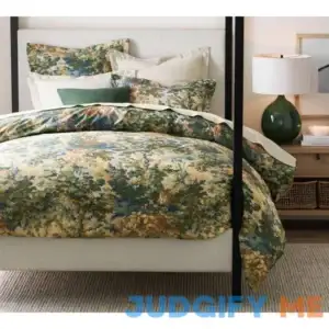 Pottery Barn Greenwood Percale Duvet Cover