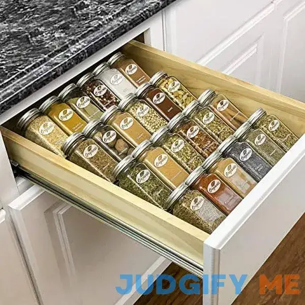 Lynk Professional Spice Drawer Organizer Heavy Gauge Steel 4 Tier Spice Rack Lynk Professional Spice Drawer Organizer Heavy Gauge Steel 4 Tier Spice Rack