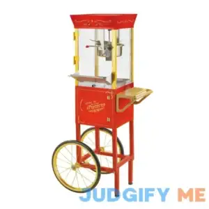 Nostalgia Vintage Professional Popcorn Cart