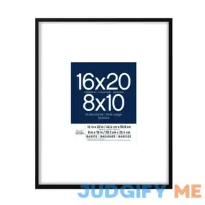 Black Multipurpose Frame With Mat Basics By Studio Decor