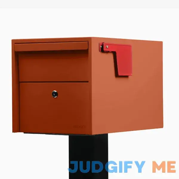 Adoorn Modern Lockable Weatherproof Mailbox Post Mount Locking Mailbox Adoorn Modern Lockable Weatherproof Mailbox Post Mount Locking Mailbox