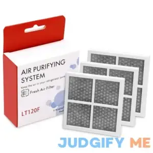 Funmit LT120F Refrigerator Air Filter Replacement for LG LT120F Kenmore Elite 46-9918 469918 9918 Replaces ADQ73214402 ADQ73214403 ADQ73214404-3 Pack