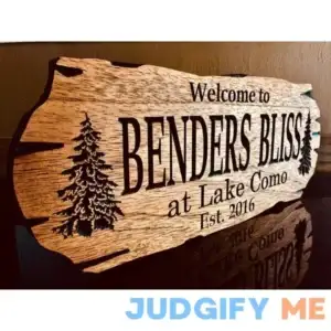 Outdoor Carved Sign