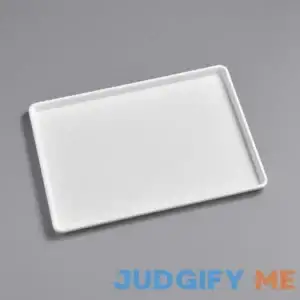Choice 18" x 26" White Bakery Display / Market Tray