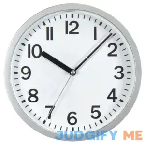 Room Essentials 9" Round Wall Clock
