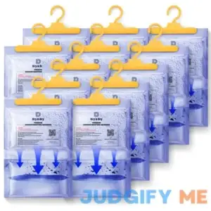 Dry & Dry 6 Packs Moisture Absorbers Dehumidifiers for Home Dehumidifier for Basement Dehumidifiers for Bedroom Small Dehumidifiers