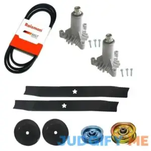 Deck Rebuild Kit Compatible with Sears Craftsman 42" Models LT1000 LTX1000 Includes Deck Spindles