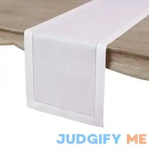 Solino Home Linen Table Runner 100% Pure Linen 14 x Table Runner