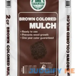 Lowe's 2 CF Premium Brown Mulch