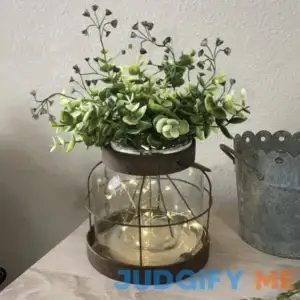 Vintage Glass Farmhouse Vase