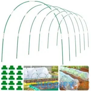 Greenhouse Hoops Grow Tunnel 6 Sets of 8FT Long Garden Hoops