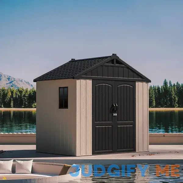Patiowell 8'x6' Plastic Outdoor Storage Shed Patiowell 8'x6' Plastic Outdoor Storage Shed
