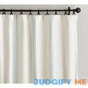 Pottery Barn Riviera Striped Linen/Cotton Curtain